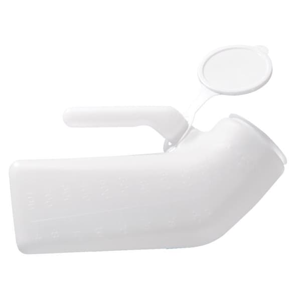 Carex Health Brands White Male Urinal 32 oz 1 pk FGP70700 0000 - main